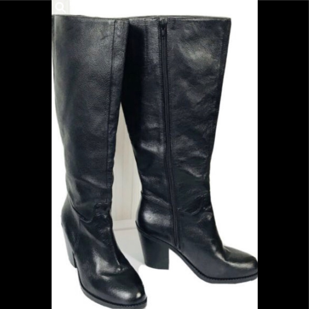 Nine West heeled leather boots